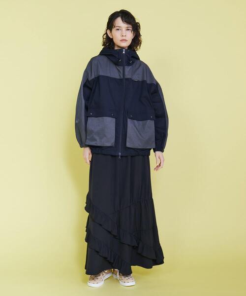 FRAPBOIS（フラボア）の「サイロ マウンテンパーカー（マウンテンパーカー・レディース・カーキ/ネイビー・1/2）」の21枚目の写真