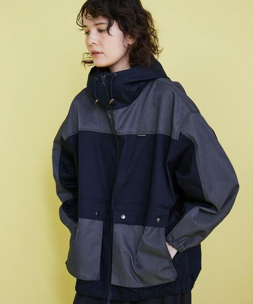 FRAPBOIS（フラボア）の「サイロ マウンテンパーカー（マウンテンパーカー・レディース・カーキ/ネイビー・1/2）」の22枚目の写真