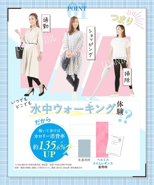 BELMISE(ベルミス)の「【公式】 BELMISE ベルミス 着圧レギンス スリムレギンス 単品 着圧スパッツ レディース 補正下着 着圧 黒 レギンス スパッツ 着圧タイツ ハイウエスト 美脚 脚痩せ むくみ ダイエット タイツ グラマラス ヨガ(レギンス/スパッツ・レディース・ブラック・L-XL/M-L)」の18枚目の写真