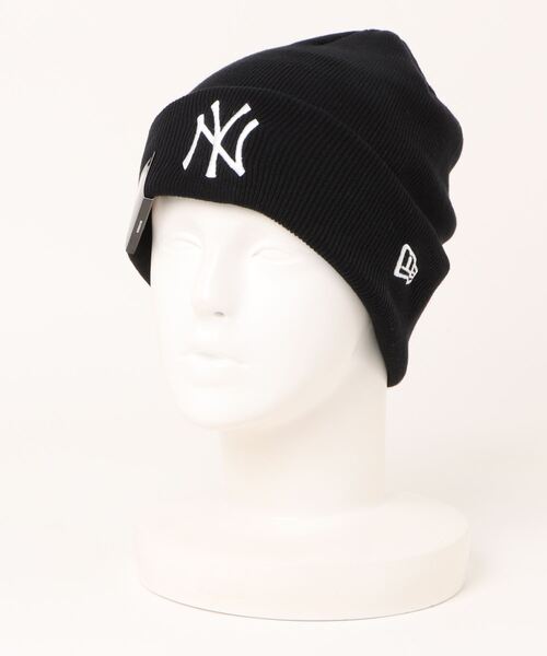 NEW ERA(ニューエラ)の「【NEW ERA】Basic Cuff Knit Cotton ワッチ(ニットキャップ/ビーニー・メンズ・オフホワイト/ブラック/ベージュ・ONE SIZE)」の6枚目の写真
