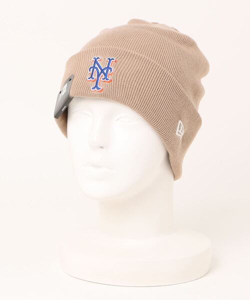 NEW ERA(ニューエラ)の「【NEW ERA】Basic Cuff Knit Cotton ワッチ(ニットキャップ/ビーニー・メンズ・オフホワイト/ブラック/ベージュ・ONE SIZE)」の5枚目の写真