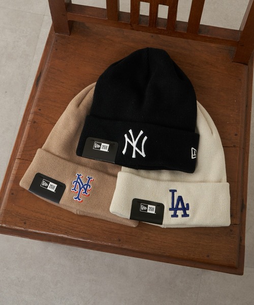 NEW ERA(ニューエラ)の「【NEW ERA】Basic Cuff Knit Cotton ワッチ(ニットキャップ/ビーニー・メンズ・オフホワイト/ブラック/ベージュ・ONE SIZE)」の13枚目の写真