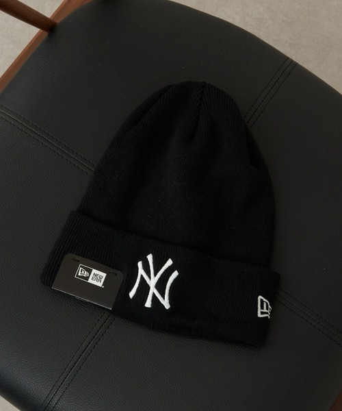 NEW ERA(ニューエラ)の「【NEW ERA】Basic Cuff Knit Cotton ワッチ(ニットキャップ/ビーニー・メンズ・オフホワイト/ブラック/ベージュ・ONE SIZE)」の7枚目の写真