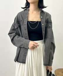 SHENERY | オーバーデニムシャツ(シャツ/ブラウス)