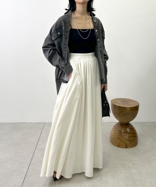 SHENERY（シーナリー）の「オーバーデニムシャツ（シャツ/ブラウス・レディース・グレー/ブルー・FREE）」の5枚目の写真