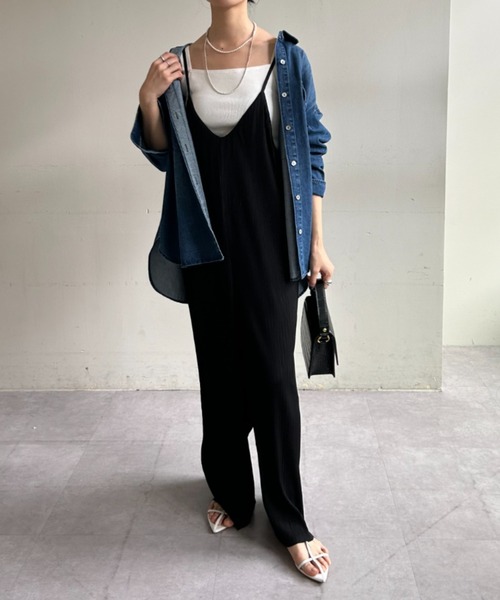 SHENERY（シーナリー）の「オーバーデニムシャツ（シャツ/ブラウス・レディース・グレー/ブルー・FREE）」の14枚目の写真