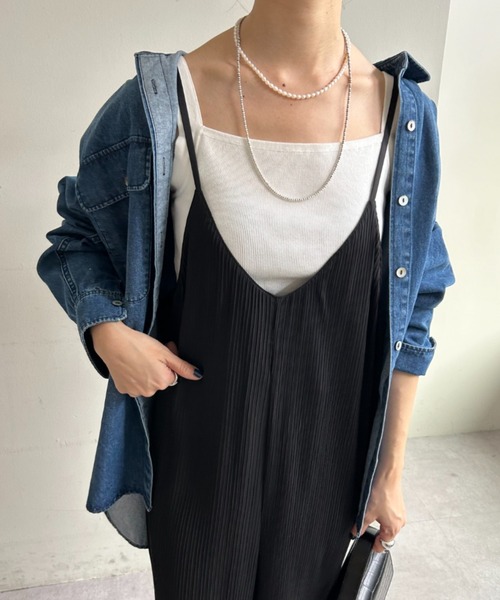 SHENERY（シーナリー）の「オーバーデニムシャツ（シャツ/ブラウス・レディース・グレー/ブルー・FREE）」の18枚目の写真