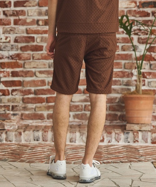 RATTLE TRAP（ラトルトラップ）の「パイルジャガードショートパンツ（その他パンツ・メンズ・ブルー/ブラック/ブラウン・M/LL/L）」の12枚目の写真