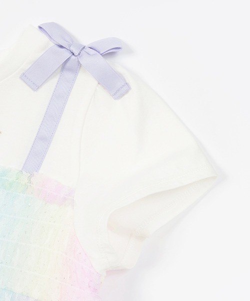 mezzo piano（メゾピアノ）の「グラデーション星チュール チュニック