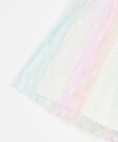 mezzo piano（メゾピアノ）の「グラデーション星チュール チュニック