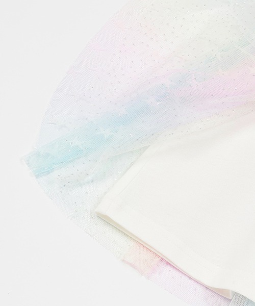 mezzo piano（メゾピアノ）の「グラデーション星チュール チュニック