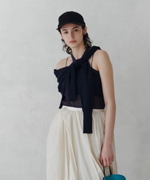 emmiロゴ撥水コットンキャップ