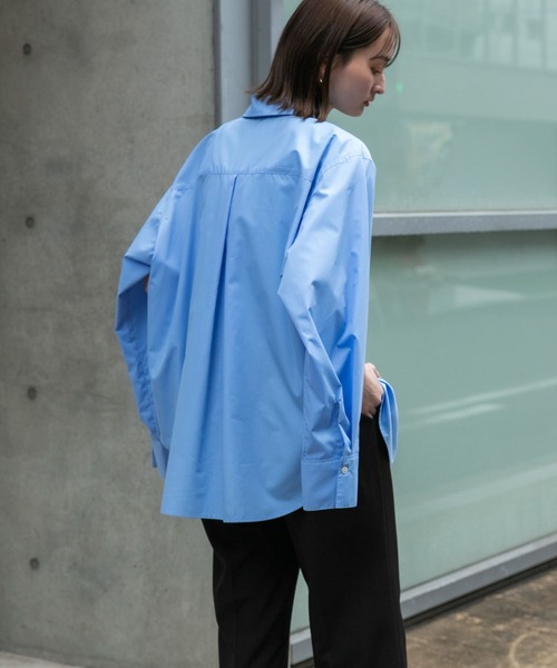 セール】アームスリットオーバーシャツ（シャツ/ブラウス）｜SENSE OF