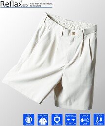 FREAK'S STORE | FREAK’S STORE/フリークスストア Reflax/リフラクス 2タック ワイド ショートパンツ/リラックスフィット(その他パンツ)