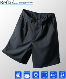 FREAK'S STORE | FREAK’S STORE/フリークスストア Reflax/リフラクス 2タック ワイド ショートパンツ/リラックスフィット(その他パンツ)