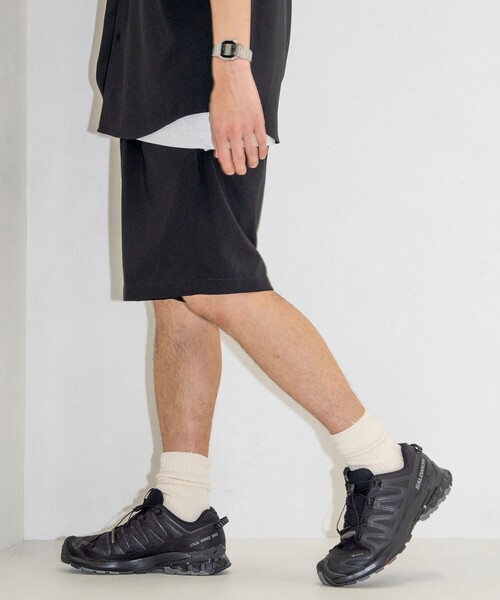 FREAK'S STORE(フリークスストア)の「FREAK’S STORE/フリークスストア Reflax/リフラクス 2タック ワイド ショートパンツ/リラックスフィット(その他パンツ・メンズ・オフホワイト/オリーブ/チャコールグレー/ブラック・LARGE/MEDIUM/SMALL)」の7枚目の写真