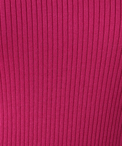 FOUND GOOD(ファウンドグッド)の「リブタイトニット5分袖プルオーバー(ニット/セーター・レディース・ブラック/ブルー系6/ホワイト系5/グレー系/ピンク系5・L/M/S)」の8枚目の写真