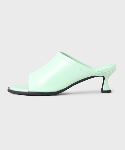 GALLEST(ギャレスト)の「◆【LE VERNIS】ストレッチミュール(サンダル・レディース・オフホワイト/ブラック/グリーン系・35/45)」の7枚目の写真