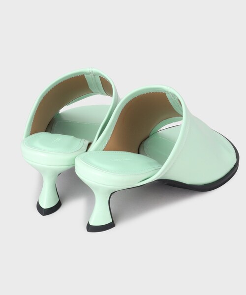 GALLEST(ギャレスト)の「◆【LE VERNIS】ストレッチミュール(サンダル・レディース・オフホワイト/ブラック/グリーン系・35/45)」の8枚目の写真