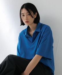 ボックスシルエット ジャージー ポロシャツ / イージーケア / ユニセックス / 吸水速乾