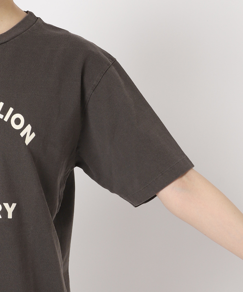 SLOBE IENA Mixta mountain lion Tシャツ 別注》【MIXTA/ミクスタ】MOUNTAIN LION CREW T-SHIRTS：Tシャツ