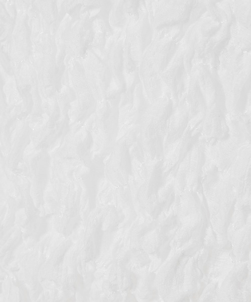 【セール】【洗える】シャーリングギャザーホックトップス（カーディガン/ボレロ）｜ADAM ET ROPE'（アダムエロペ）