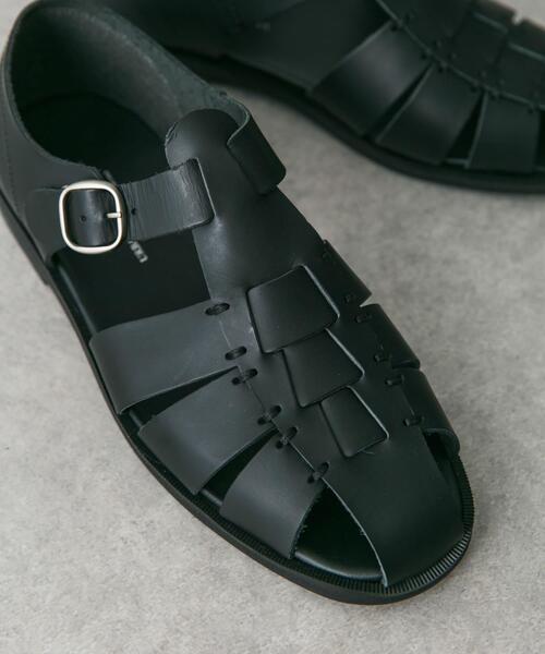 URBAN RESEARCH DOORS（アーバンリサーチドアーズ）の「Made in Japan グルカサンダル（サンダル・メンズ・ブラック・MEDIUM/LARGE）」の9枚目の写真