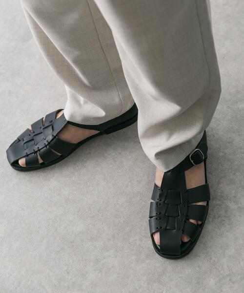 URBAN RESEARCH DOORS（アーバンリサーチドアーズ）の「Made in Japan グルカサンダル（サンダル・メンズ・ブラック・MEDIUM/LARGE）」の6枚目の写真