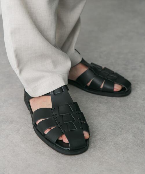 URBAN RESEARCH DOORS（アーバンリサーチドアーズ）の「Made in Japan グルカサンダル（サンダル・メンズ・ブラック・MEDIUM/LARGE）」の5枚目の写真