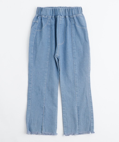URBAN CHERRY(アーバンチェリー)の「フロントスリットフレアデニムパンツ(デニムパンツ・キッズ・ブルー・110cm/140cm/130cm/120cm)」の10枚目の写真