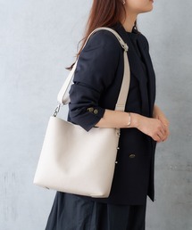 Actually | フェイクレザー 2wayミニショルダー ポーチ付き(ショルダーバッグ)