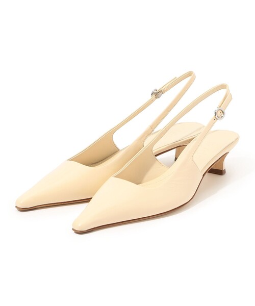 TOMORROWLAND (トゥモローランド)の「Aeyde CARTINA スリングバックパンプス(パンプス・レディース・ライトベージュ/ブラック・37/36/38)」の1枚目の写真