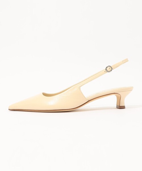 TOMORROWLAND (トゥモローランド)の「Aeyde CARTINA スリングバックパンプス(パンプス・レディース・ライトベージュ/ブラック・37/36/38)」の4枚目の写真