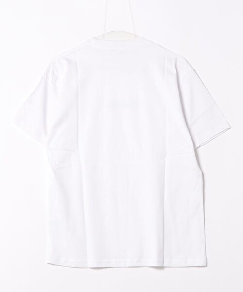 STYLEBLOCK(スタイルブロック)の「半袖プリントTシャツ(Real)(Tシャツ/カットソー・メンズ・パープル/ブラック/ホワイト・L/LL/M)」の4枚目の写真