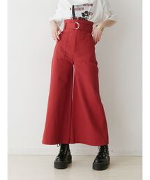 スーパーハイウエストワイドパンツ