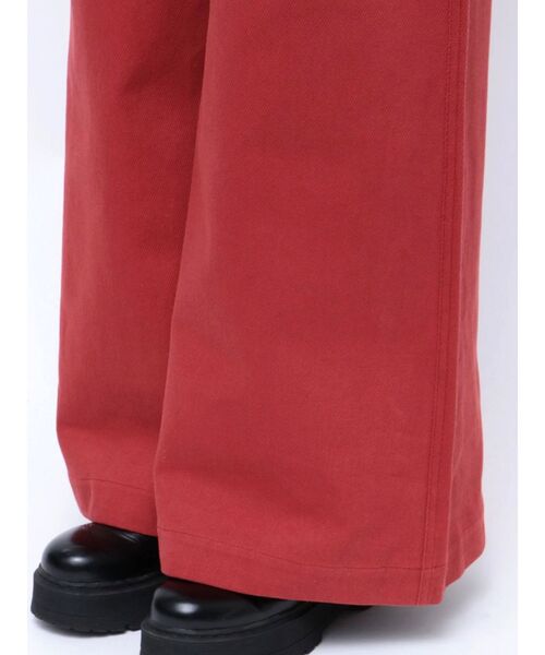 jouetie（ジュエティ）の「スーパーハイウエストワイドパンツ（その他パンツ・レディース・ブラウン/レッド/ブルー・MEDIUM/SMALL）」の11枚目の写真