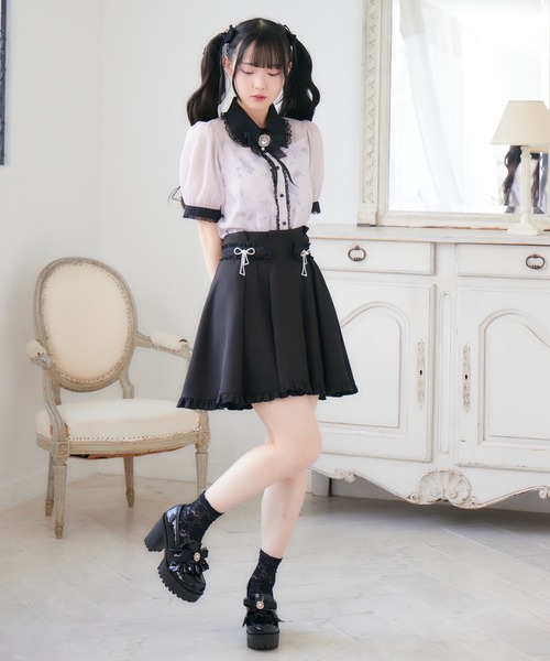 ROJITA（ロジータ）の「花柄シアーブラウス（シャツ/ブラウス