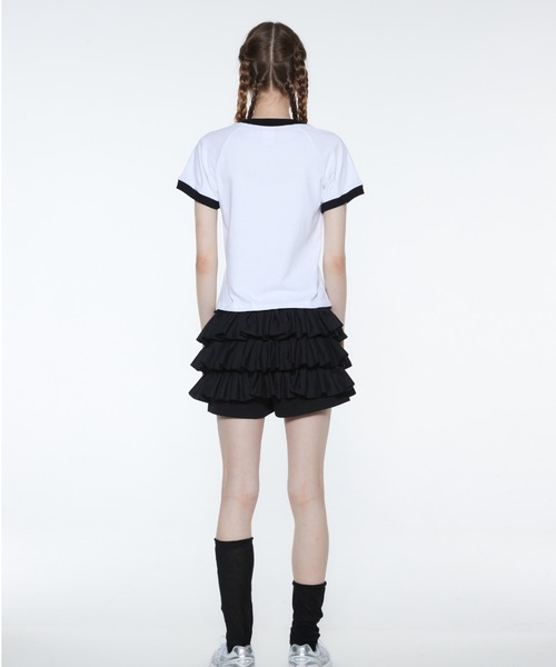 LUVISTRUE(ラヴイズトゥルー)の「RT HOW DEEP TEE(Tシャツ/カットソー・レディース・ブラック/ピンク/ホワイト・FREE)」の11枚目の写真