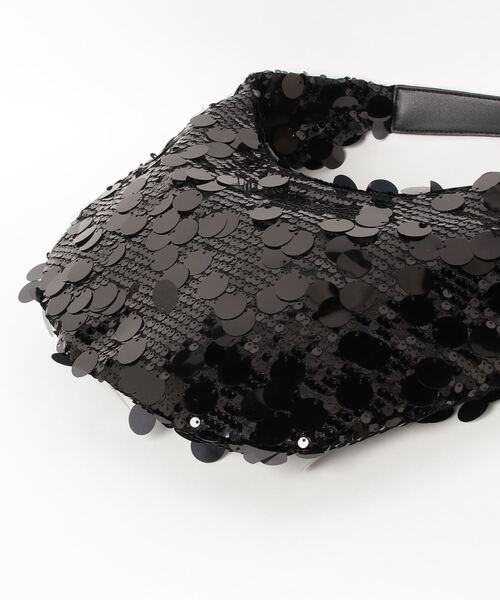 MAISON mou（メゾンムー）の「【recomend selection/セレクト】メタリックハンドバッグ 2404HCJB135（ハンドバッグ・レディース・シルバー/ブラック・FREE）」の8枚目の写真