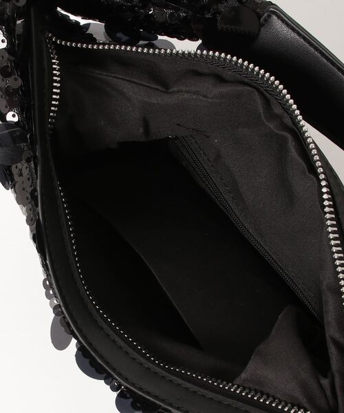 MAISON mou（メゾンムー）の「【recomend selection/セレクト】メタリックハンドバッグ 2404HCJB135（ハンドバッグ・レディース・シルバー/ブラック・FREE）」の7枚目の写真