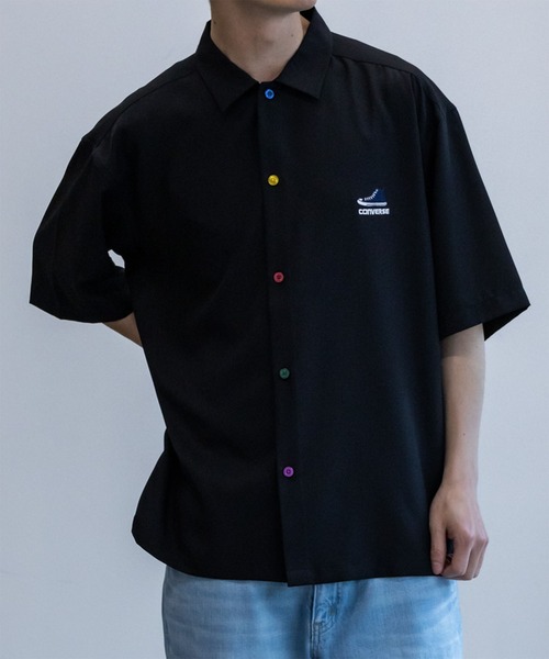 Malbon ポロシャツ ブラック×ホワイト バイカラー 刺繍ロゴ入り 美品⛳✨ 新作入荷しています！！！｜ビームス ゴルフ なんばパークス店