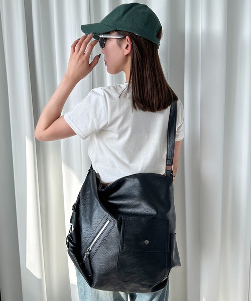 2PM ジュノ　ショルダーバック 3こ1】【30%OFF】＆MyuQ アンドミューク ジュノ ショルダー