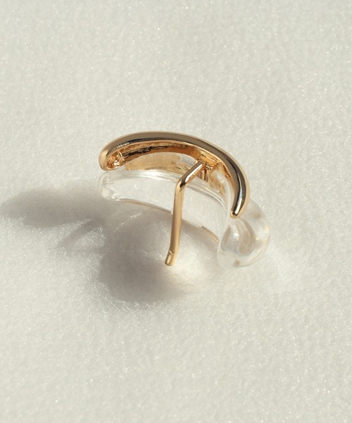 GOLDY（ゴールディ）の「クリア × メタル コンビネーション ヘアカフ（ヘアゴム・レディース・シルバー/ゴールド・FREE）」の5枚目の写真