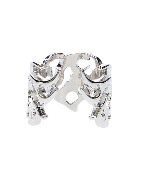 X-girl(エックスガール)の「TRIBAL HEART LOGO RING(リング・レディース・シルバー/ゴールド・ONE SIZE)」の7枚目の写真