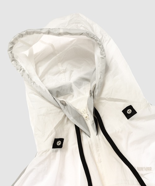 HED MAYNER(ヘドメイナー)の「HOODED JACKET(その他アウター・メンズ・ホワイト・M/L)」の3枚目の写真