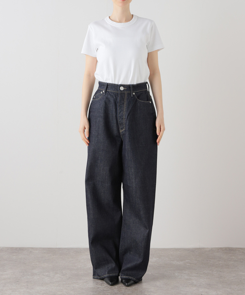 YANUK/ヤヌーク JOAN LOOSE STRAIGHT OWI デニムパンツ 57132220