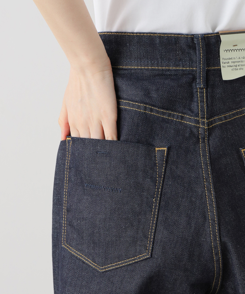 YANUK/ヤヌーク JOAN LOOSE STRAIGHT OWI デニムパンツ 57132220