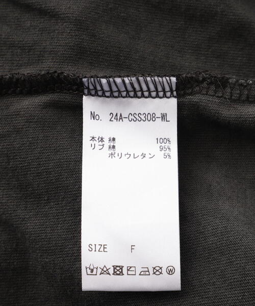 WHITELAND（ホワイトランド）の「WHITELAND/ホワイトランド/CARGO POCKET TEE（Tシャツ/カットソー・メンズ・チャコールグレー・F）」の11枚目の写真