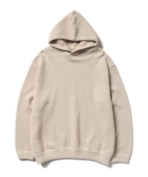 crepuscule(クレプスキュール)の「Crepuscule / ドヅメ パーカー(パーカー・メンズ・ホワイト/グレー/ブラウン・02/03)」の2枚目の写真