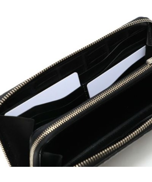 PELLE MORBIDA（ペッレモルビダ）の「Cocodrillo（コッコドリーロ） CRS010A-ラウンドジップウォレット（ショルダーバッグ・メンズ・チャコールグレー/ブルー/ブラック・FREE）」の13枚目の写真